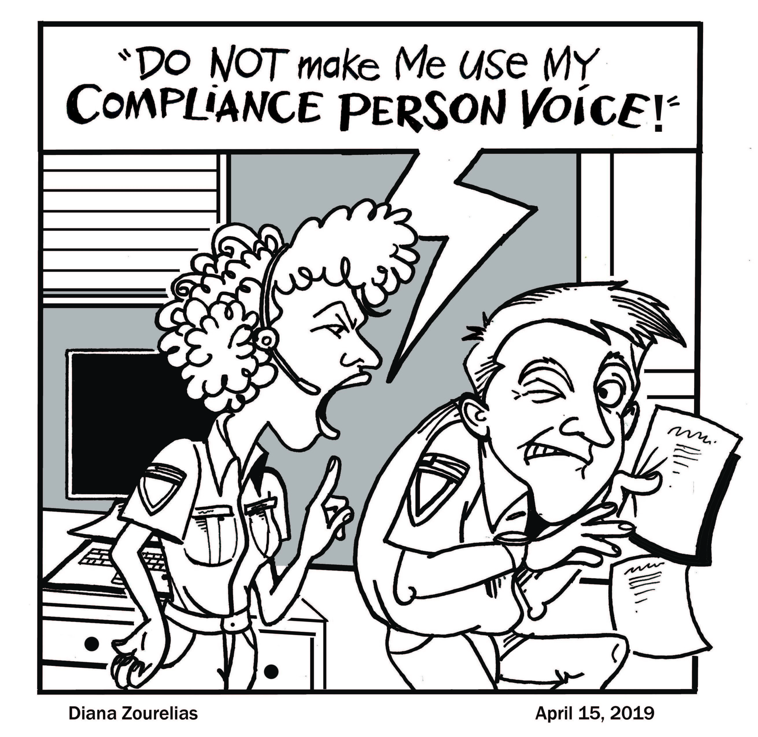 Beware of Compliance-Person Voice!