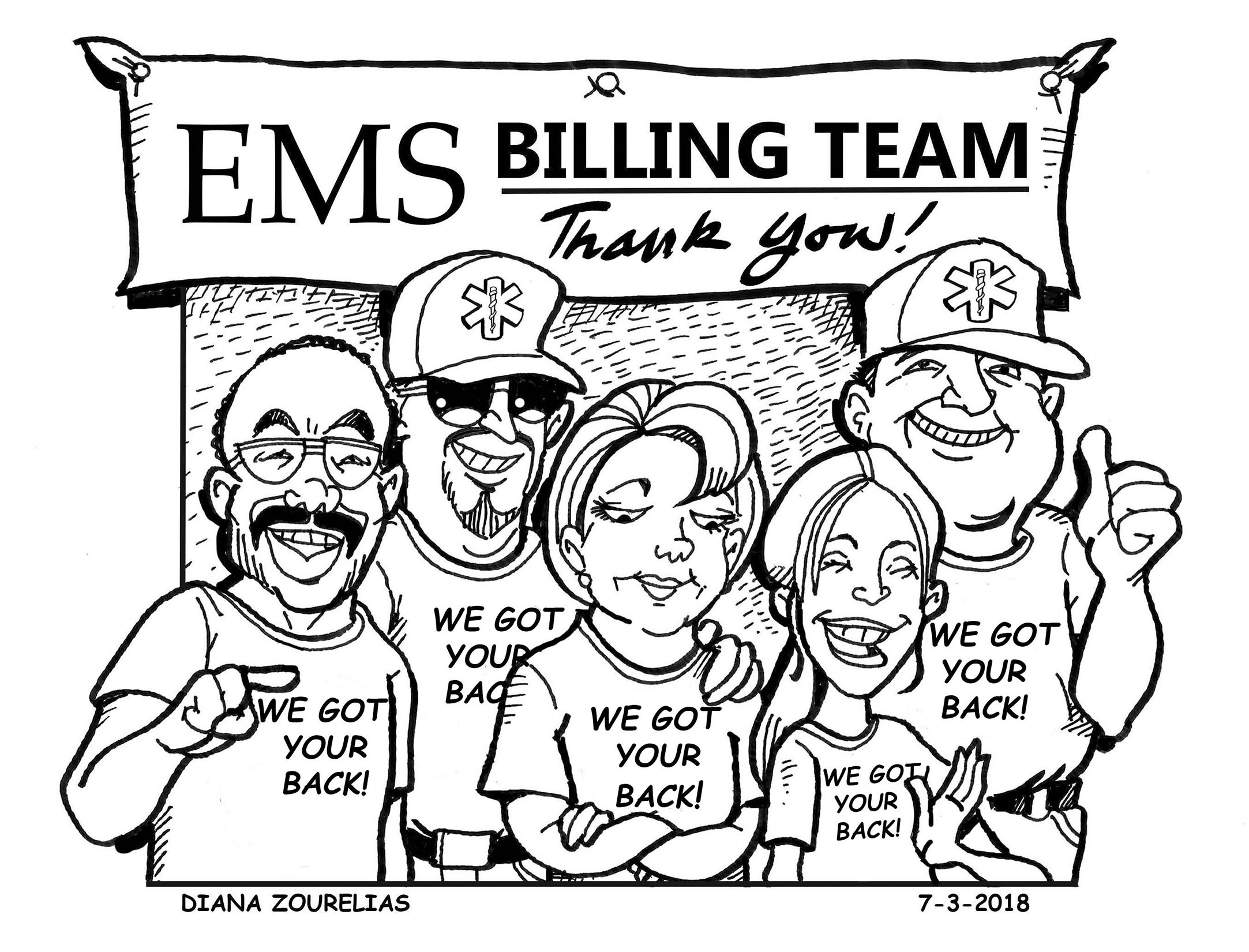 Thank You,  Ambulance Billing Professionals!